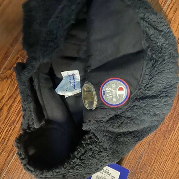 Mens Champion sherpa wool‎ hat - Picture 3 of 3